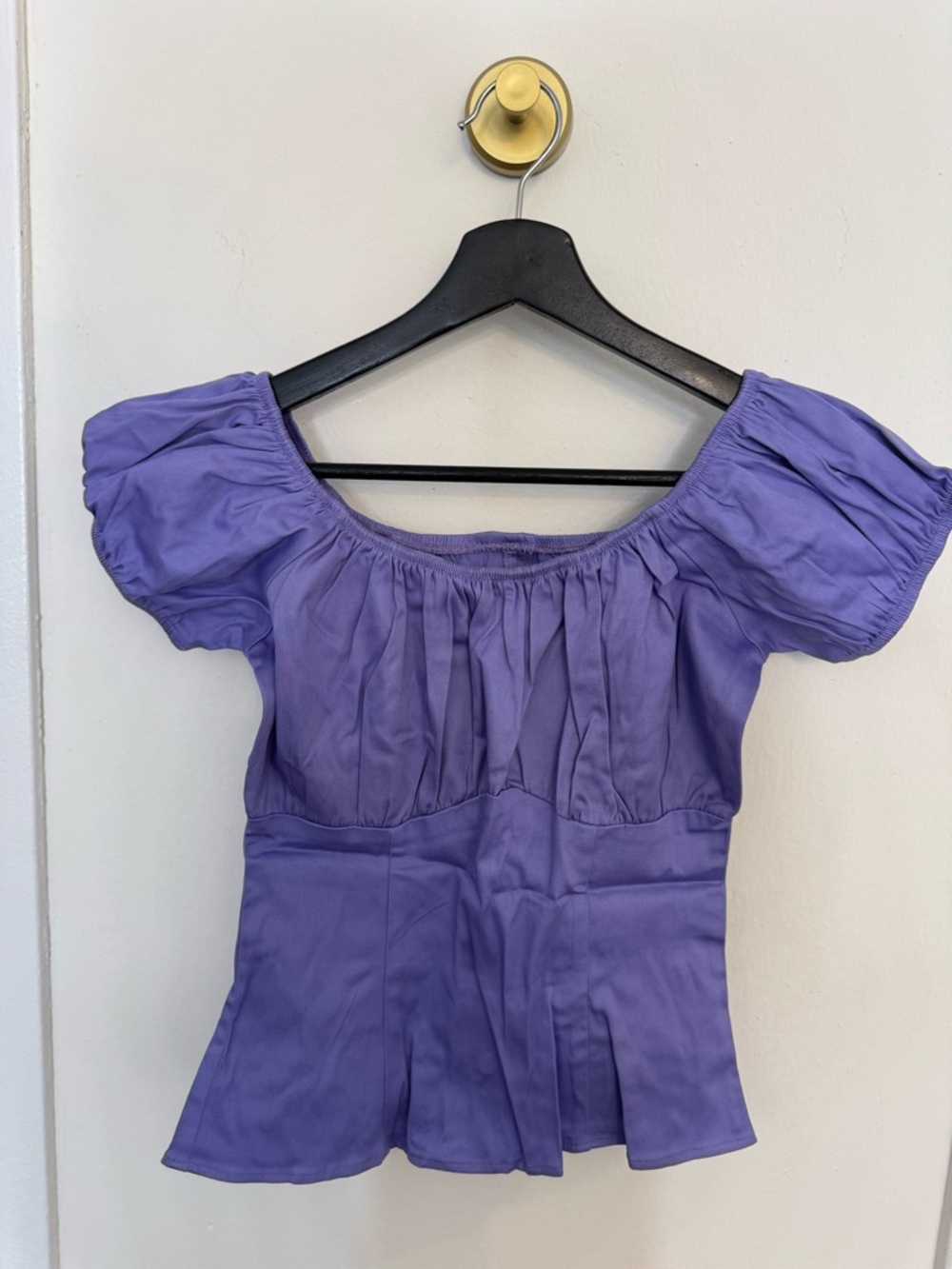 Pinup Couture Lavender/Purple Top Size S